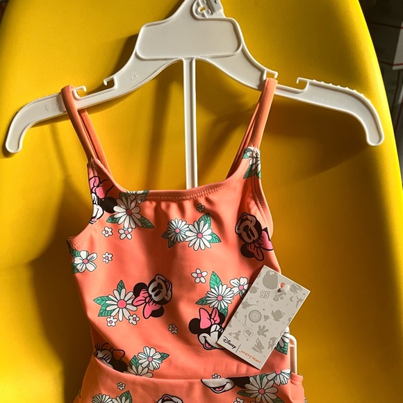 18m Minnie Mouse two-piece swim suit tankini Jumping Beans Kohl’s & Disney NEW - Picture 3 of 5